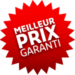Meilleur prix garantie par nos soins
